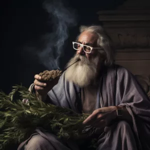 A history of weirdos smoking weed
